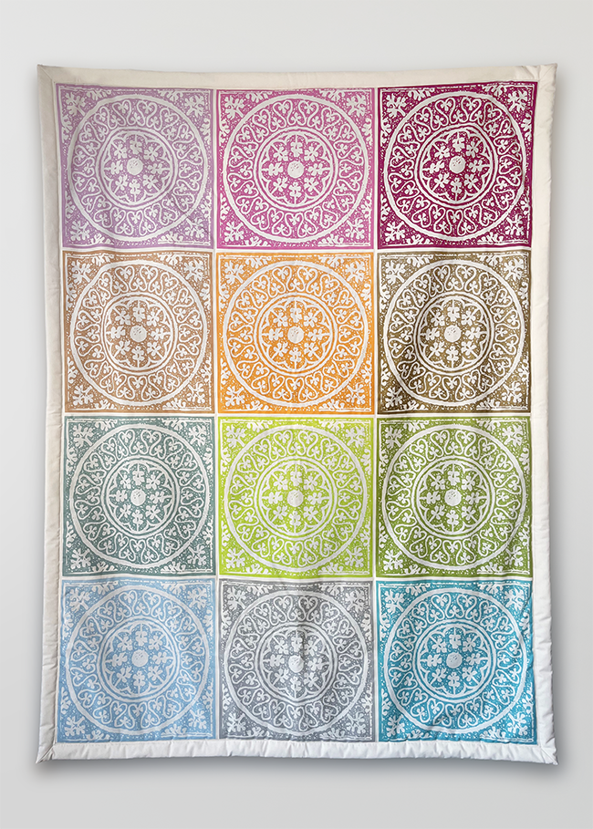 Quadrat große Kuscheldecke individuell