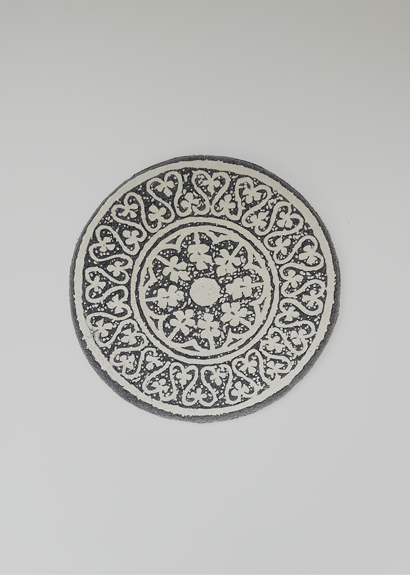 Sitzscheibe Quadratrund klein