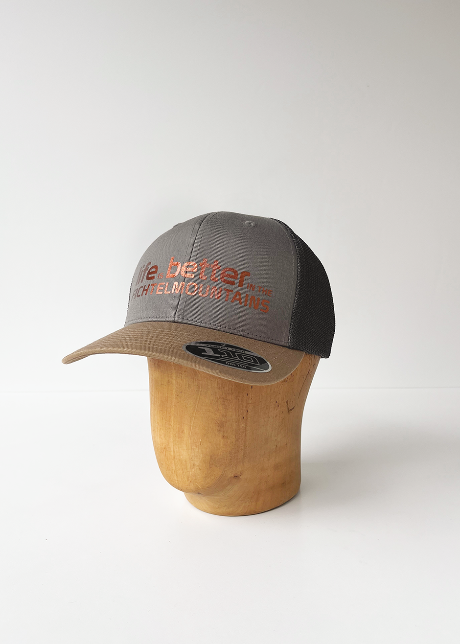 Life is better in the fichtelmountains Trucker Cap, unisex