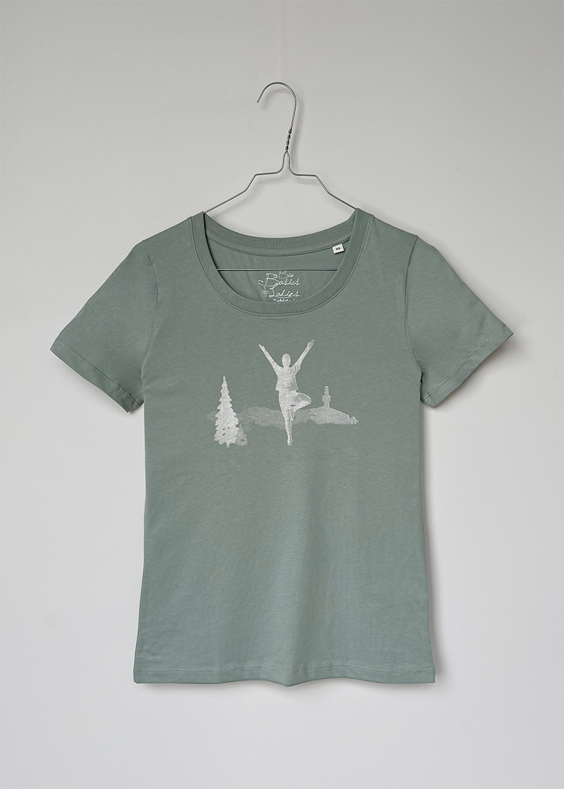 Fichtelyoga T-Shirt, ladies