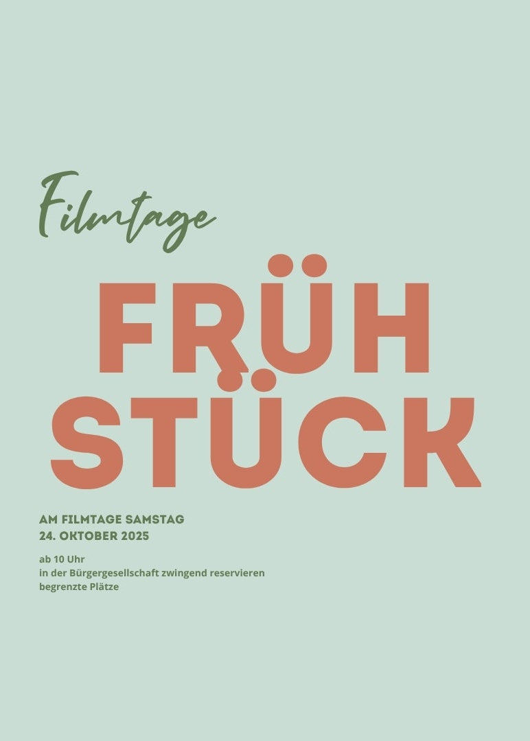 Frühstück am Filmtage-Samstag