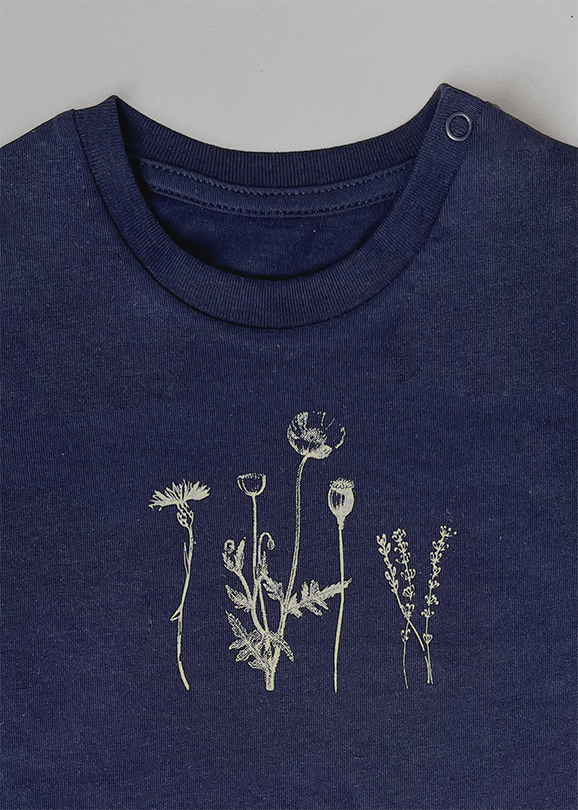 Heimatblumen T-Shirt, baby