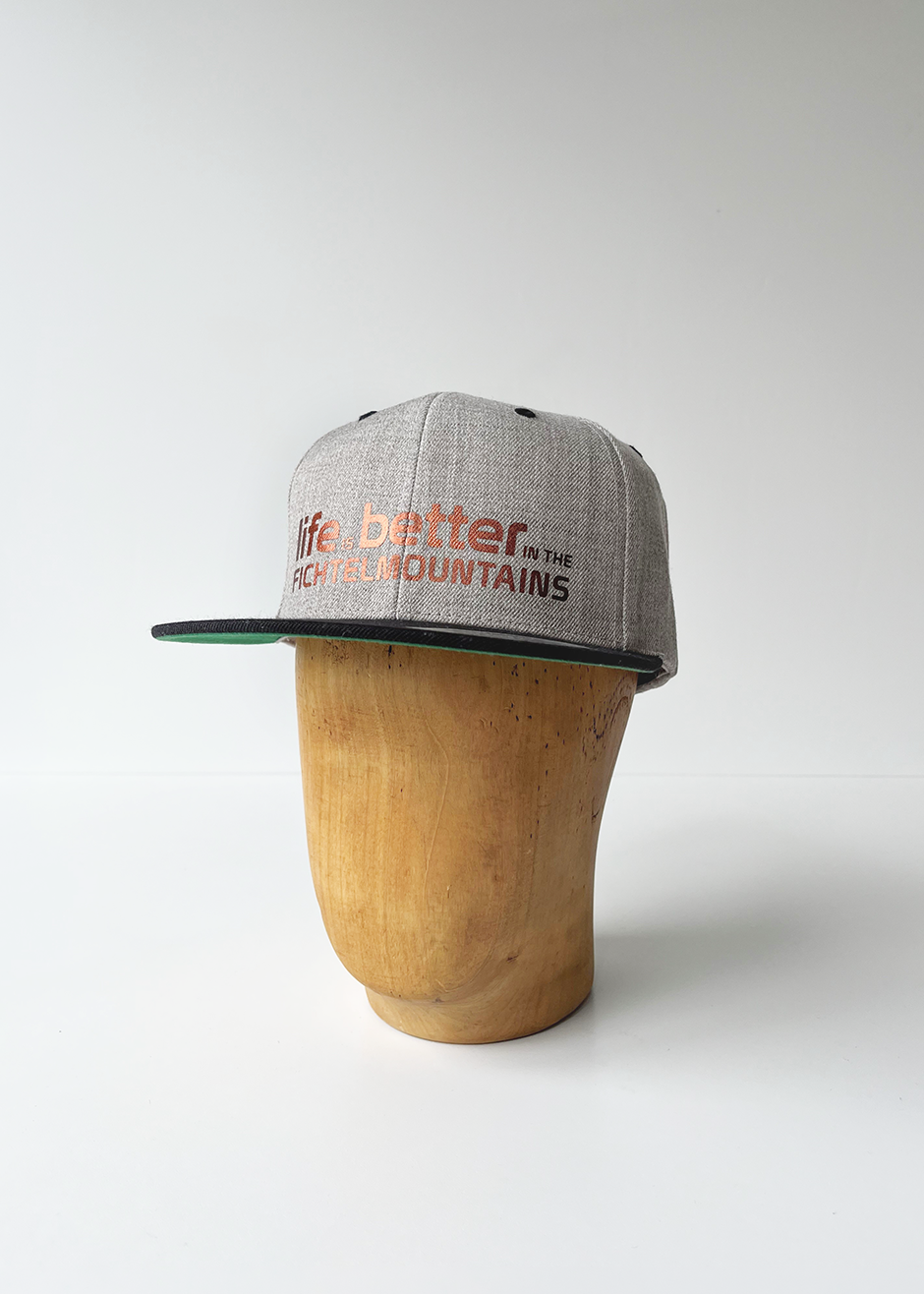 Life is better in the fichtelmountains  Snapback Cap, unisex