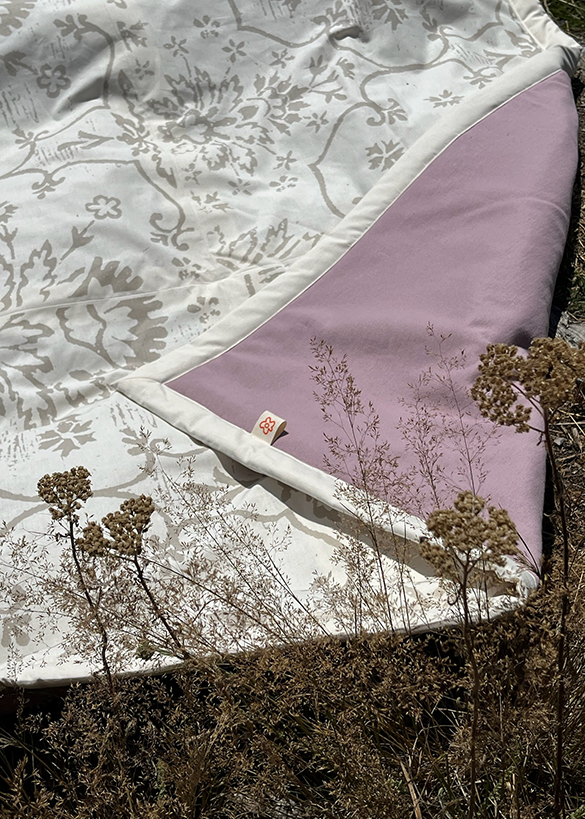 Klassik Kuscheldecke mit Unterstoff aus Baunwolle