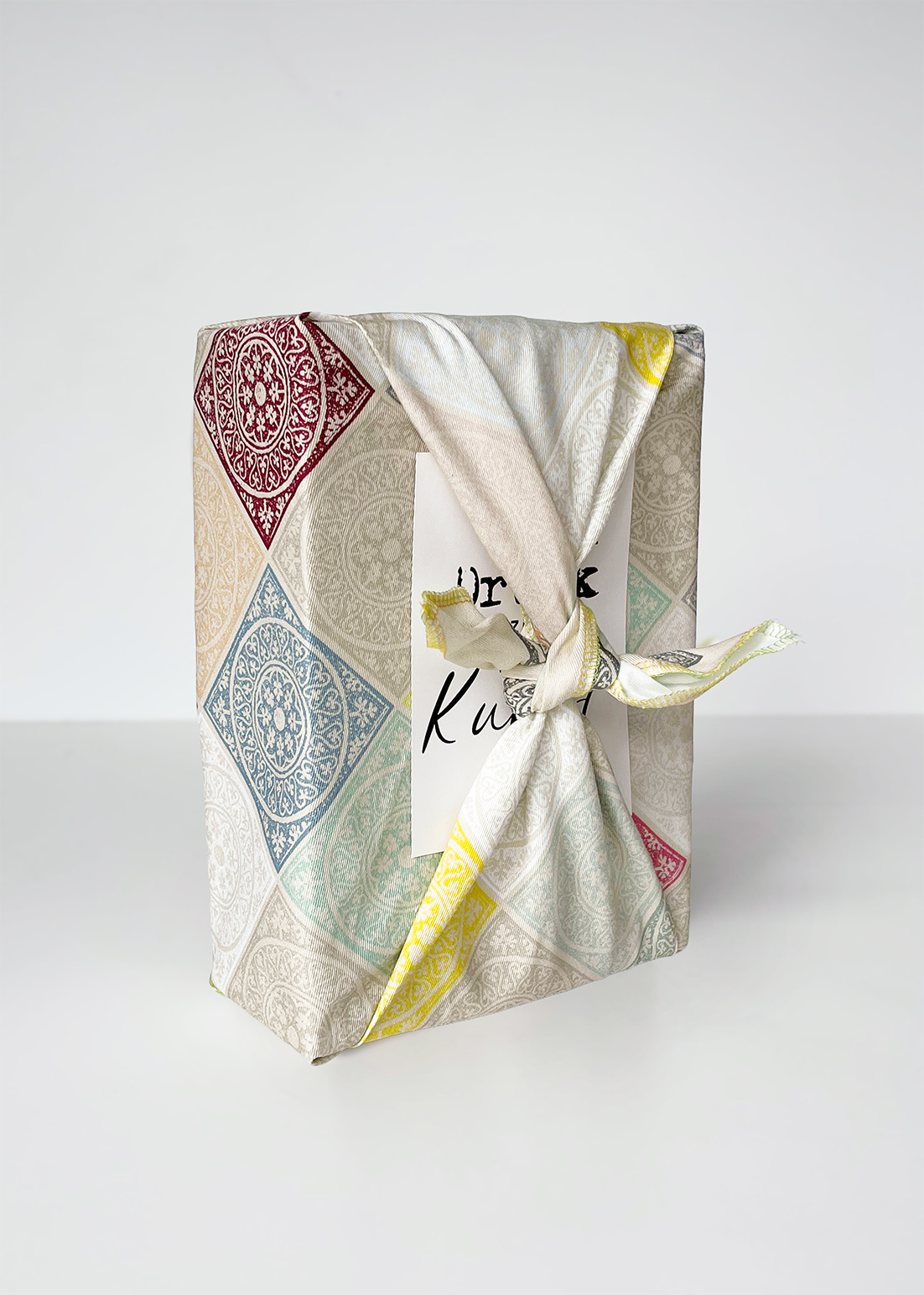 Quadrat Geschenkstoffverpackung