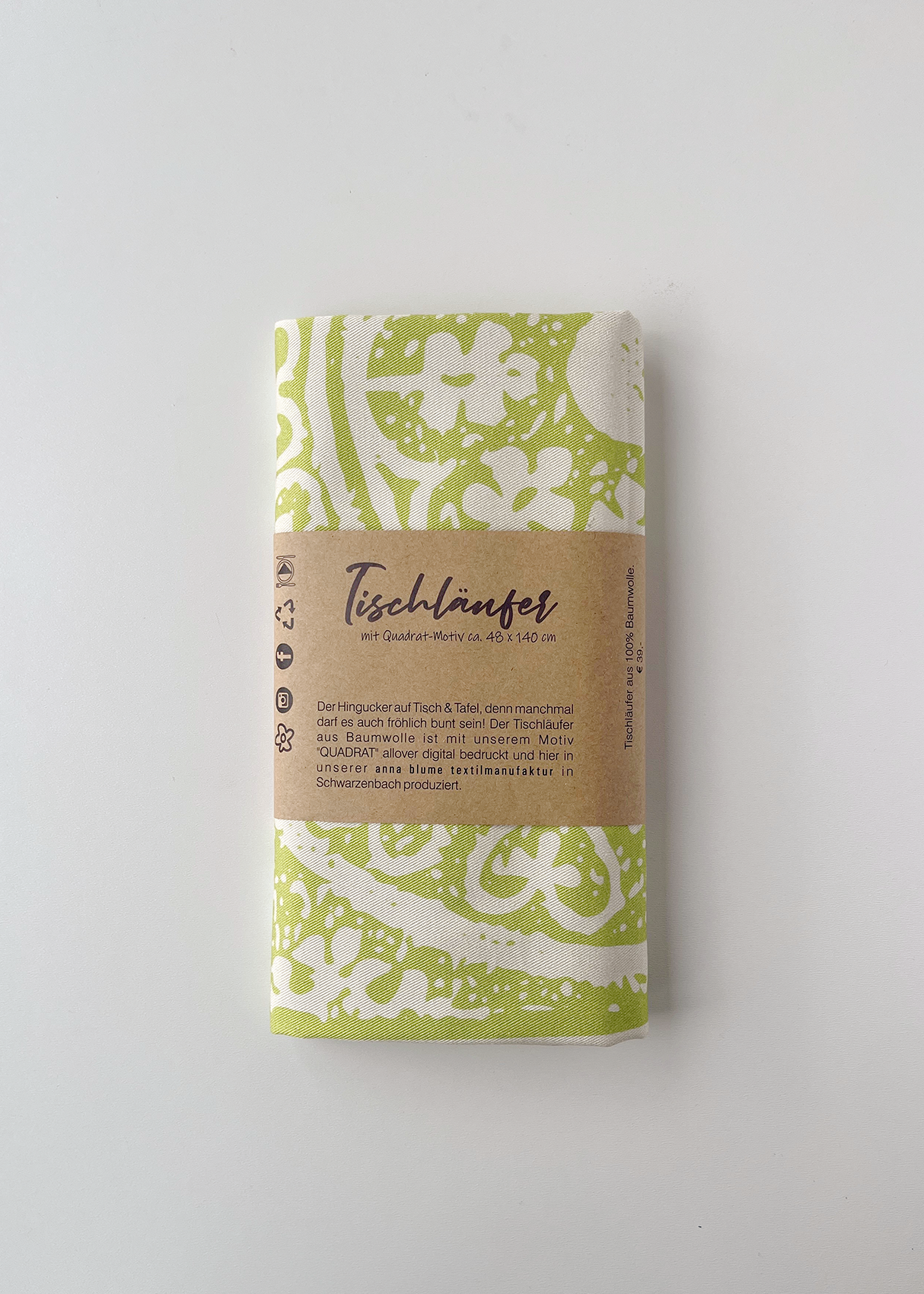 Tischläufer aus Baumwolle