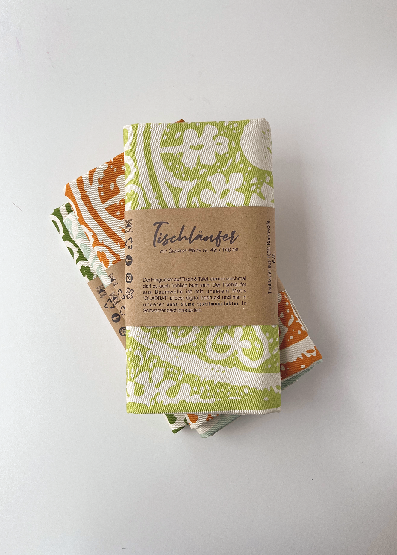 Tischläufer aus Baumwolle