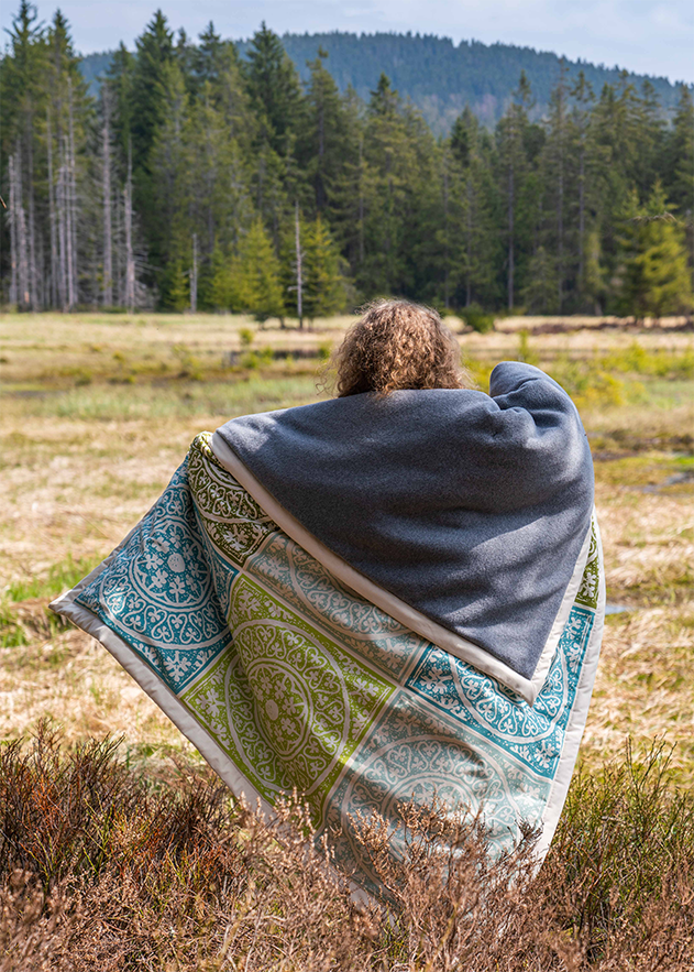 Quadrat Kuscheldecke