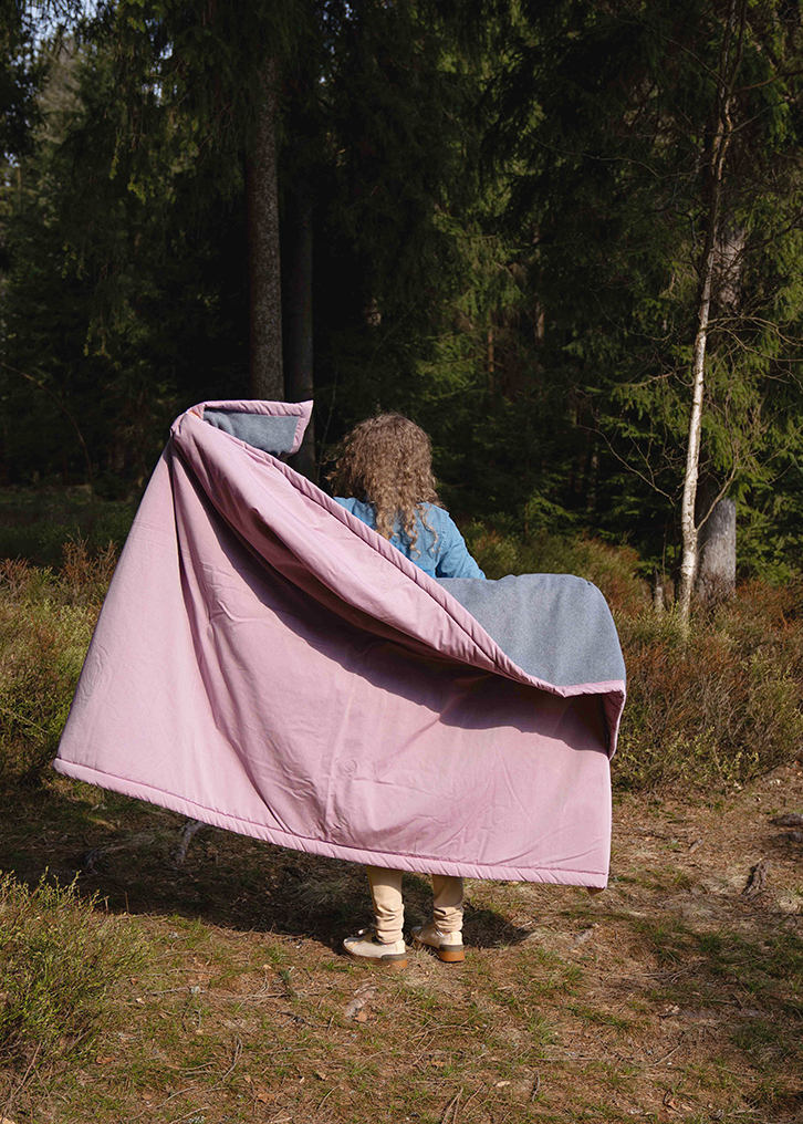 PUR regionale Kuscheldecke